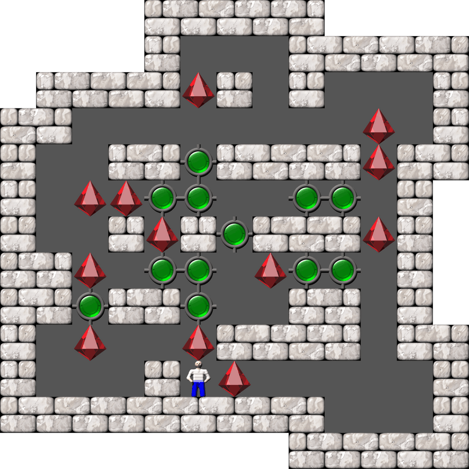 Sokoban Kevin B. Reilly Arranged level 29